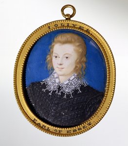 Porträt von Robert Devereux, Earl of Essex (1567-1601)